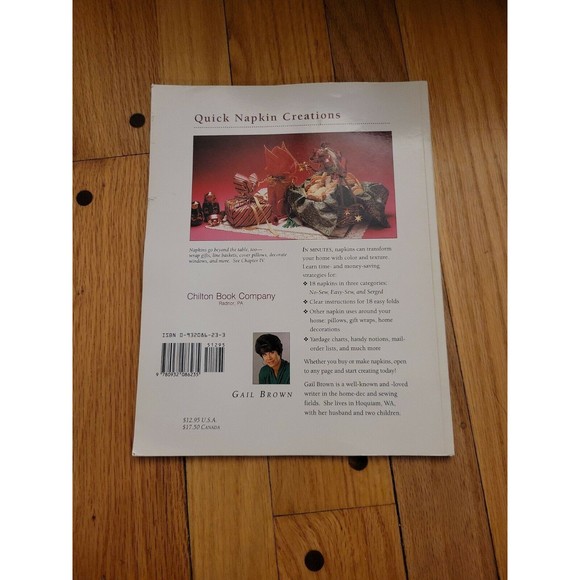 Quick Napkin Creations: Making and Creating With Napkins by Gail Brown - Picture 6 of 8